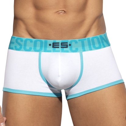 ES Collection Cotton Trunks - White