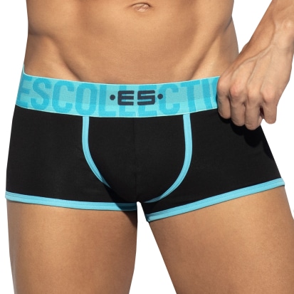 ES Collection Cotton Trunks - Black