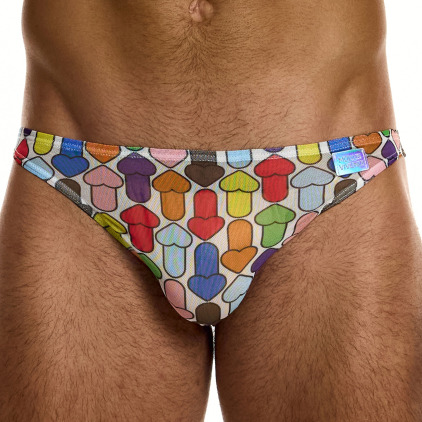 Slip Mesh Low Cut Rainbow Hearts Modus Vivendi