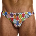 Slip Mesh Low Cut Rainbow Hearts Modus Vivendi