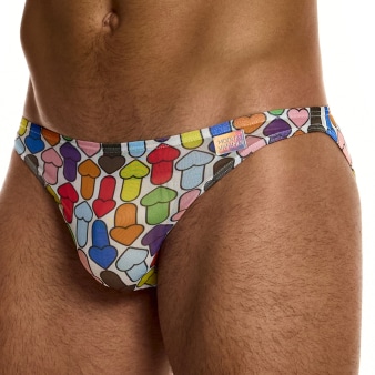 Slip Mesh Low Cut Rainbow Hearts Modus Vivendi
