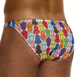 Slip Mesh Low Cut Rainbow Hearts Modus Vivendi