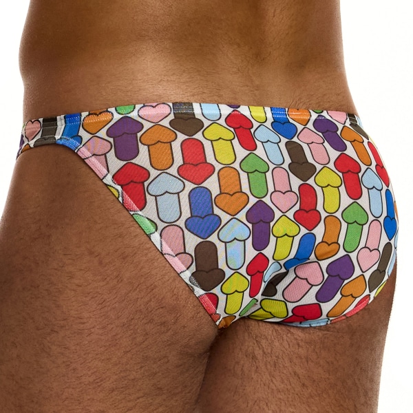 Slip Mesh Low Cut Rainbow Hearts Modus Vivendi