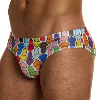 Slip Mesh Rainbow Hearts Modus Vivendi
