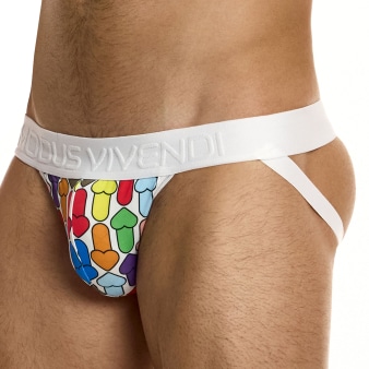 Jock Strap Rainbow Hearts Modus Vivendi