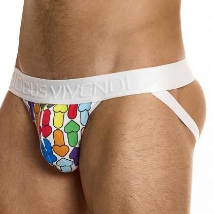Jock Strap Rainbow Hearts Modus Vivendi
