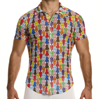 Chemisette Mesh Rainbow Hearts Modus Vivendi