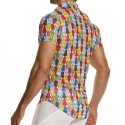 Chemisette Mesh Rainbow Hearts Modus Vivendi