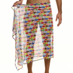 Paréo Mesh Rainbow Hearts Modus Vivendi