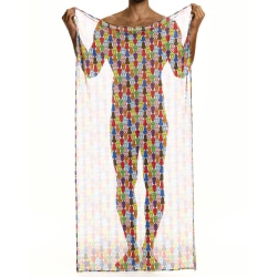 Paréo Mesh Rainbow Hearts Modus Vivendi