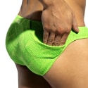 Slip de Bain Wrinkled Vert Fluo ES Collection