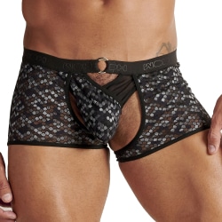 WOH Pure Seduction Boxer String - Black