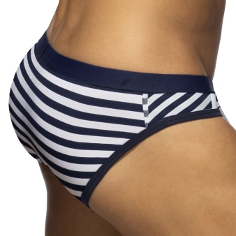 Slip Basic Colors Sportive Blanc - Marinière Addicted