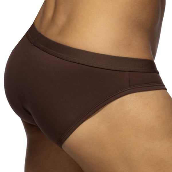 Lot de 3 Slips Bikinis AD Essential Beige - Marron - Kaki Addicted