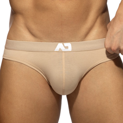 Addicted 3-Pack Essential AD Bikini Briefs - Beige - Brown - Khaki