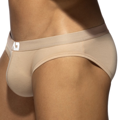 Lot de 3 Slips Bikinis AD Essential Beige - Marron - Kaki Addicted