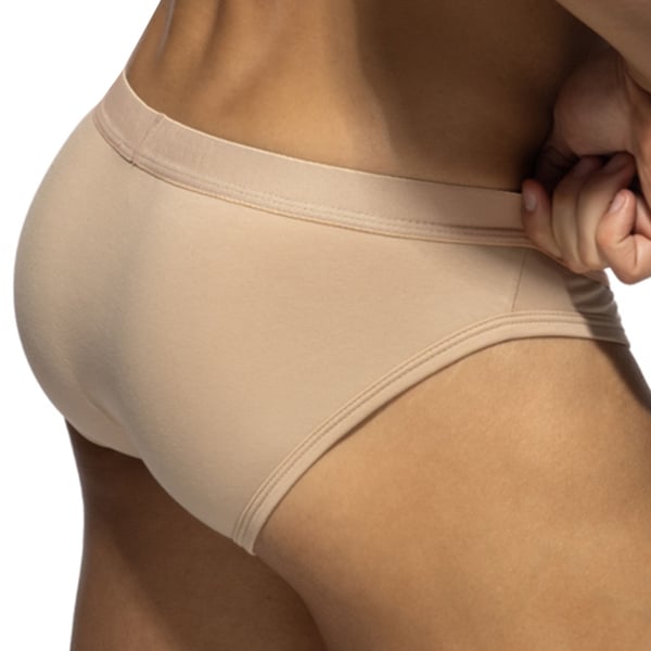 Lot de 3 Slips Bikinis AD Essential Beige - Marron - Kaki Addicted