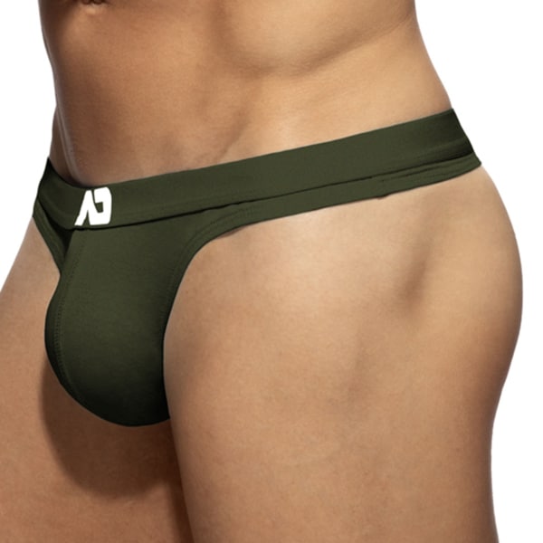 Lot de 3 Strings AD Essential Beige - Marron - Kaki Addicted