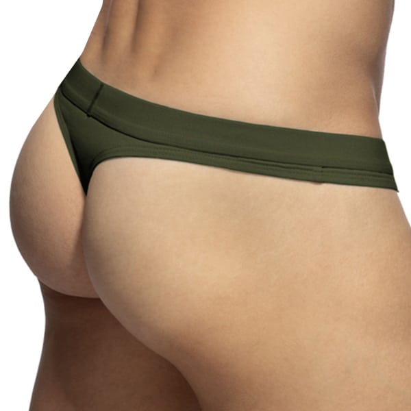 Addicted 3-Pack Essential AD Thongs - Beige - Brown - Khaki
