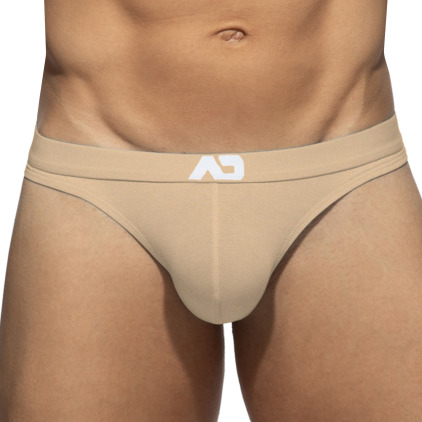 Lot de 3 Strings AD Essential Beige - Marron - Kaki Addicted