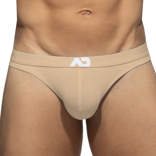 Lot de 3 Strings AD Essential Beige - Marron - Kaki Addicted