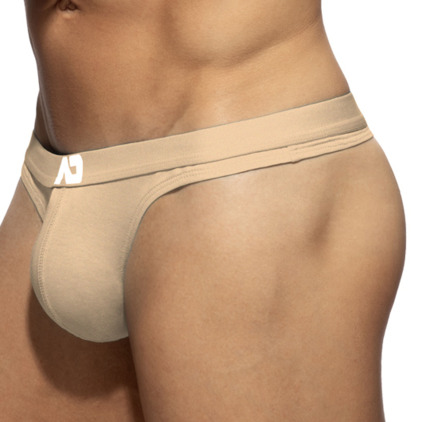 Lot de 3 Strings AD Essential Beige - Marron - Kaki Addicted