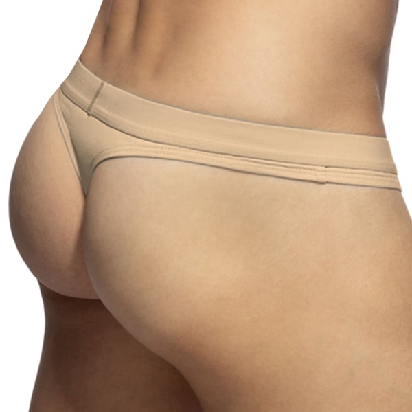 Addicted 3-Pack Essential AD Thongs - Beige - Brown - Khaki