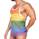 Alpha Charlie Scout Tank Top - Rainbow