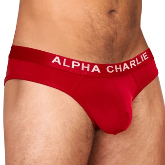 Slip Power Pouch Coton Rouge Alpha Charlie