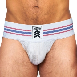 Jock Strap Barracks Blanc Alpha Charlie
