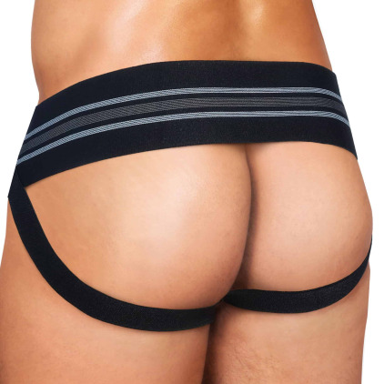 Jock Strap Barracks Noir Alpha Charlie