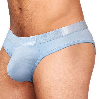 Slip Power Pouch Modal Bleu Ciel Alpha Charlie