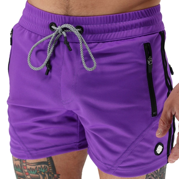 Breedwell Purpleicious Trainer Shorts - Purple