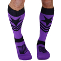 Chaussettes Hautes Cockpit Purpleicious - Violet Breedwell