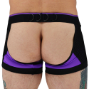 Boxer Jock Chock Cockpit Purpleicious Violet - Noir Breedwell