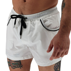 Breedwell Cruisin Club Swim Shorts - White