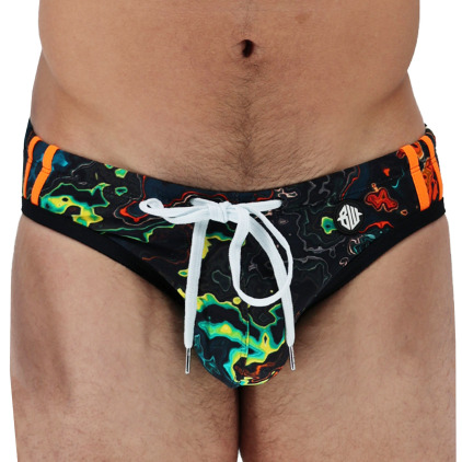 Slip de Bain Cruisin Club Acid Rain Breedwell