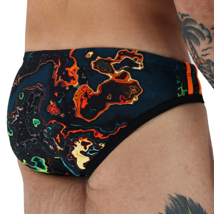 Slip de Bain Cruisin Club Acid Rain Breedwell