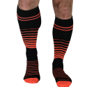Noir / Orange Fluo