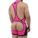 Breedwell After Dark Singlet - Neon Pink