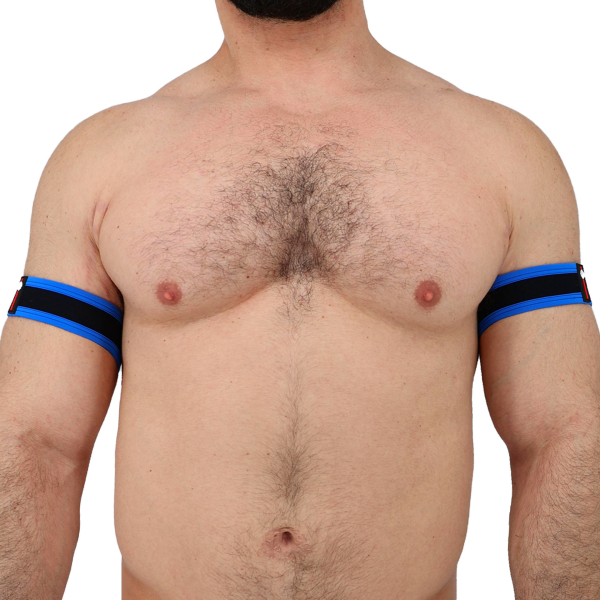 Breedwell 2-Pack After Dark Armbands - Blue - Black