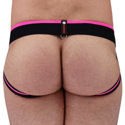 Jock Strap After Dark Rose Fluo - Noir Breedwell