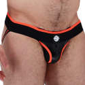 Breedwell After Dark Jock - Neon Orange - Black