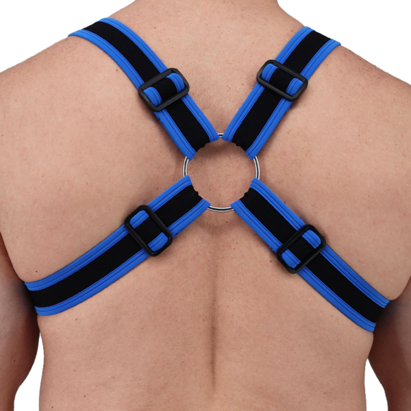 Harnais Body After Dark Bleu Breedwell