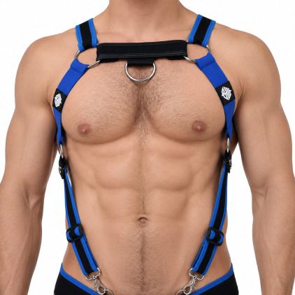Harnais Body After Dark Bleu Breedwell