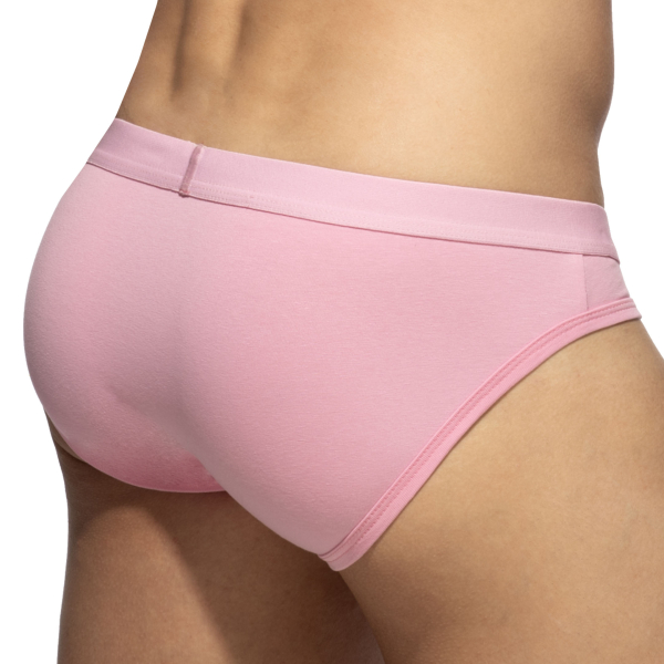 Addicted 3-Pack Essential AD Bikini Briefs - Heather Grey - Pink - Sky Blue