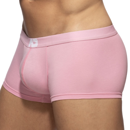 Lot de 3 Boxers Courts AD Essential Gris Chiné - Rose - Bleu Ciel Addicted