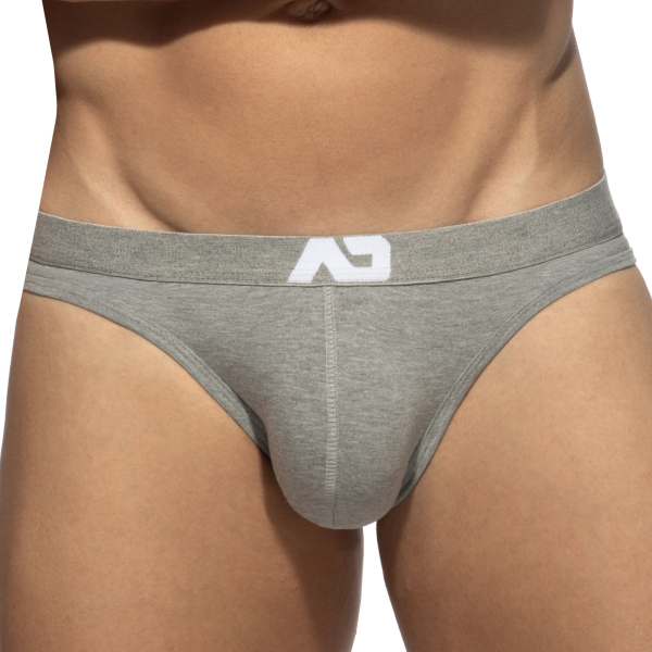 Addicted 3-Pack Essential AD Thongs - Heather Grey - Pink - Sky Blue