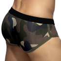 Addicted Plain Swim Briefs - Camo