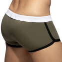 Shorty de Bain Uni Kaki Addicted